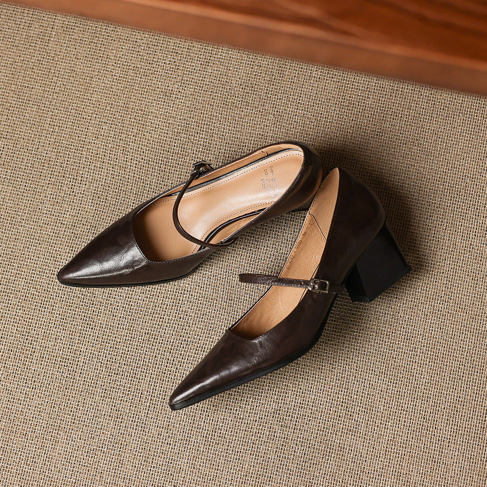 Anna-Berg | Genuine Leather Heels