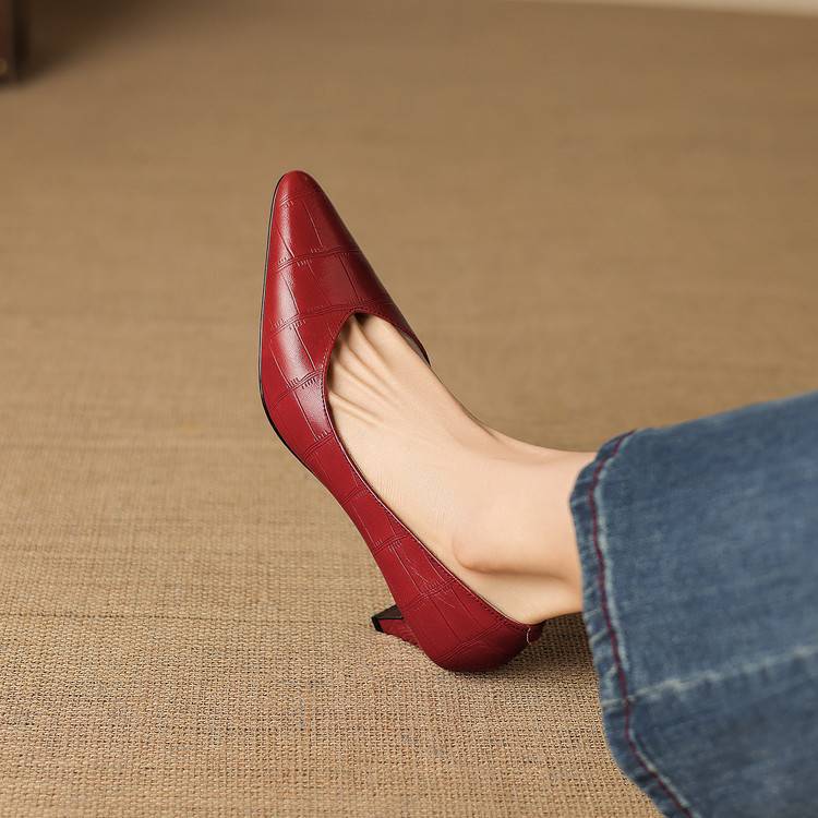 Anna-Berg | Genuine Leather Heels
