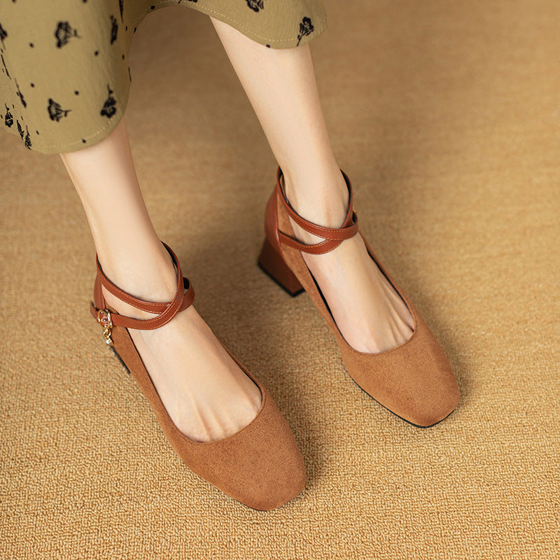 Anna-Berg | Suede Heels