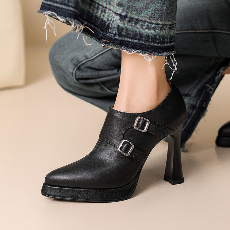 Anna-Berg | Genuine Leather Heels