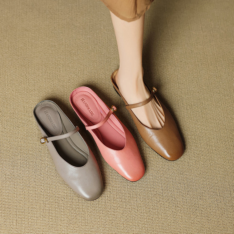 Anna-Berg | Leather Mules