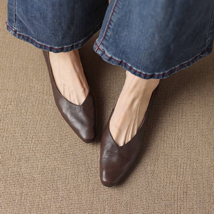 Anna-Berg | Genuine Leather Flats