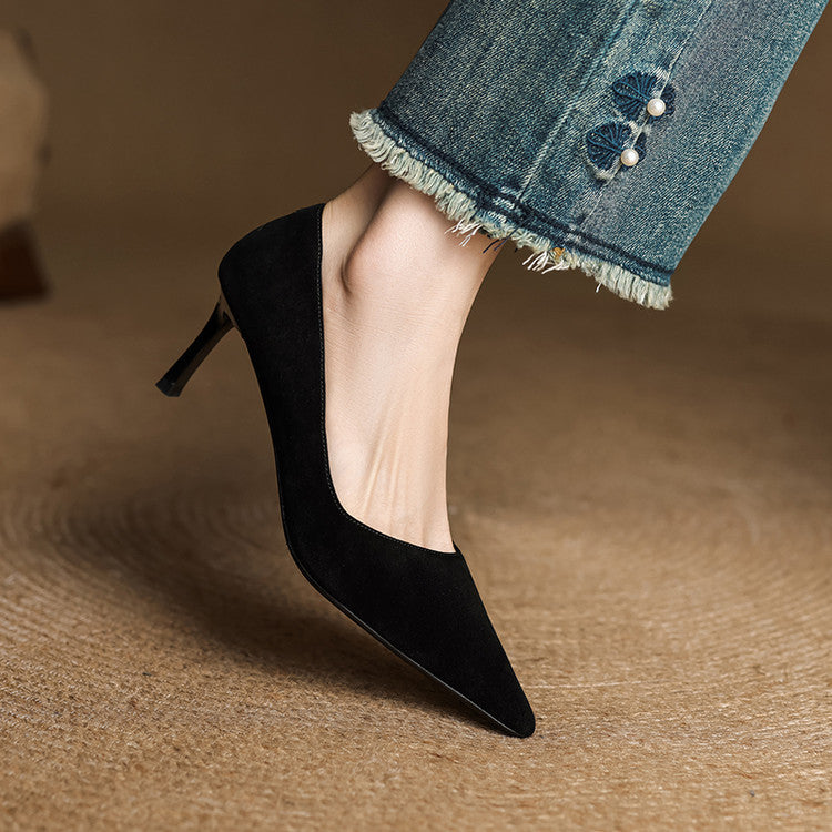 Anna-Berg | Genuine Leather Heels