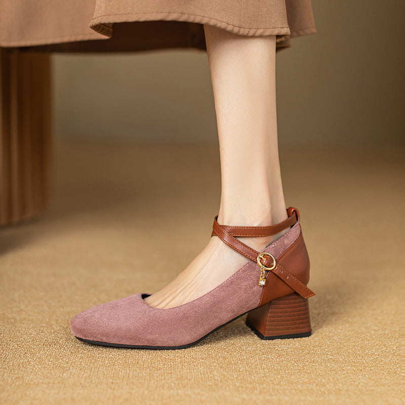 Anna-Berg | Suede Heels