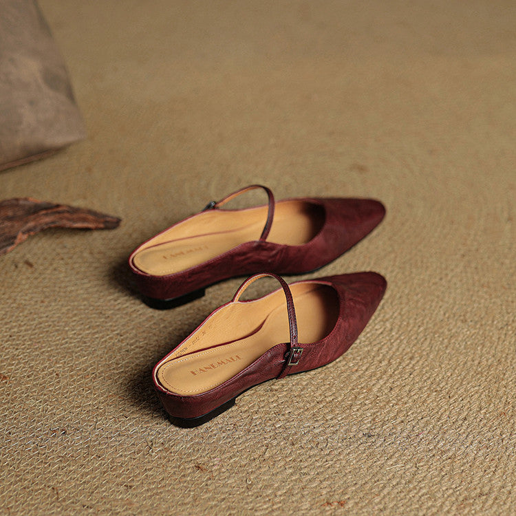 Anna-Berg | Mules + Genuine Leather