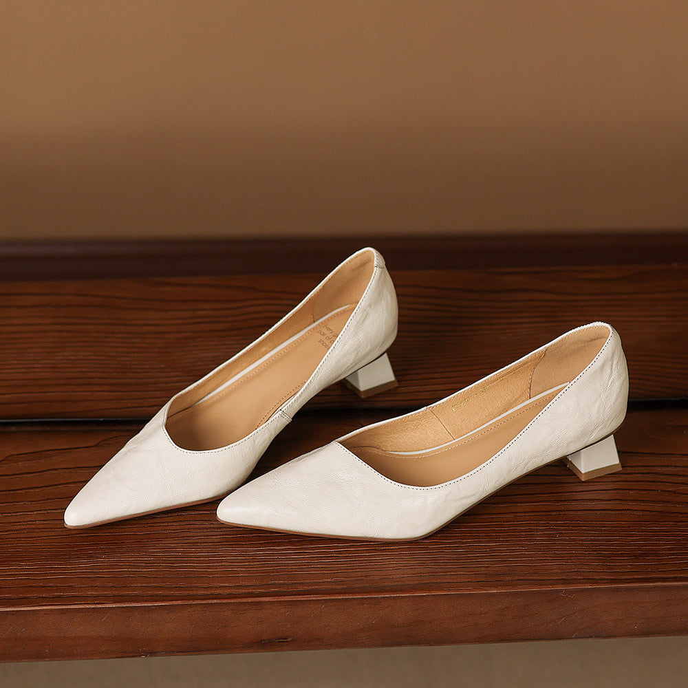Anna-Berg | Genuine Leather Heels