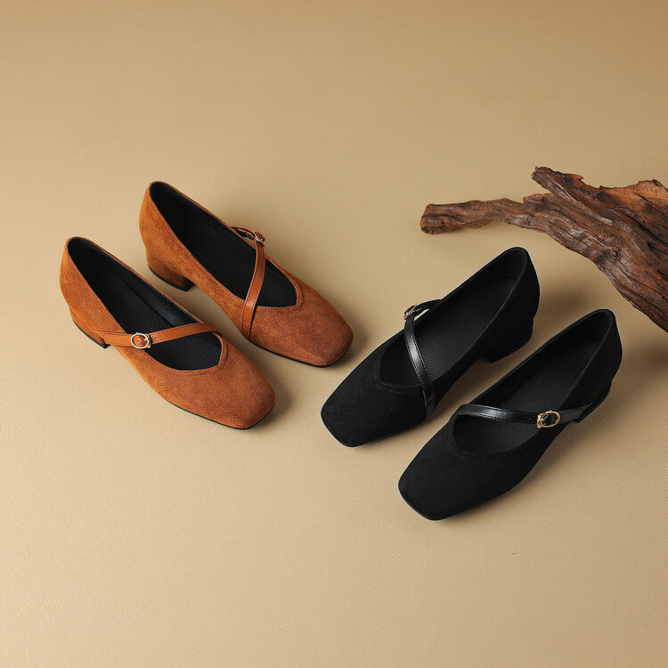 Anna-Berg | Suede Heels