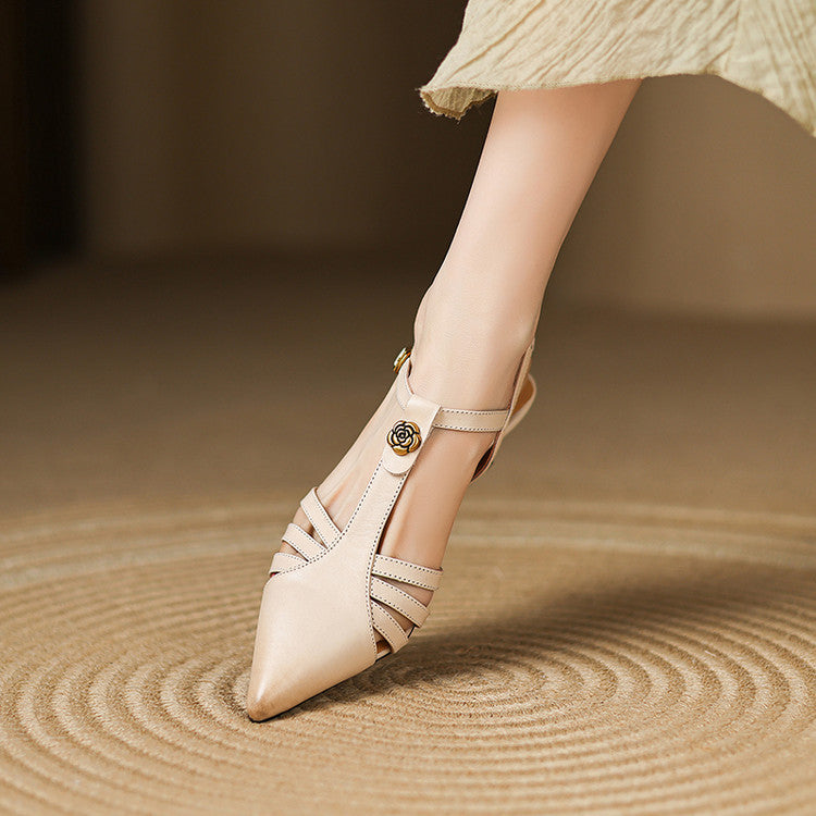 Anna-Berg | Genuine Leather Heels