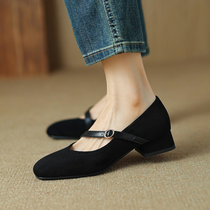Anna-Berg | Suede Heels