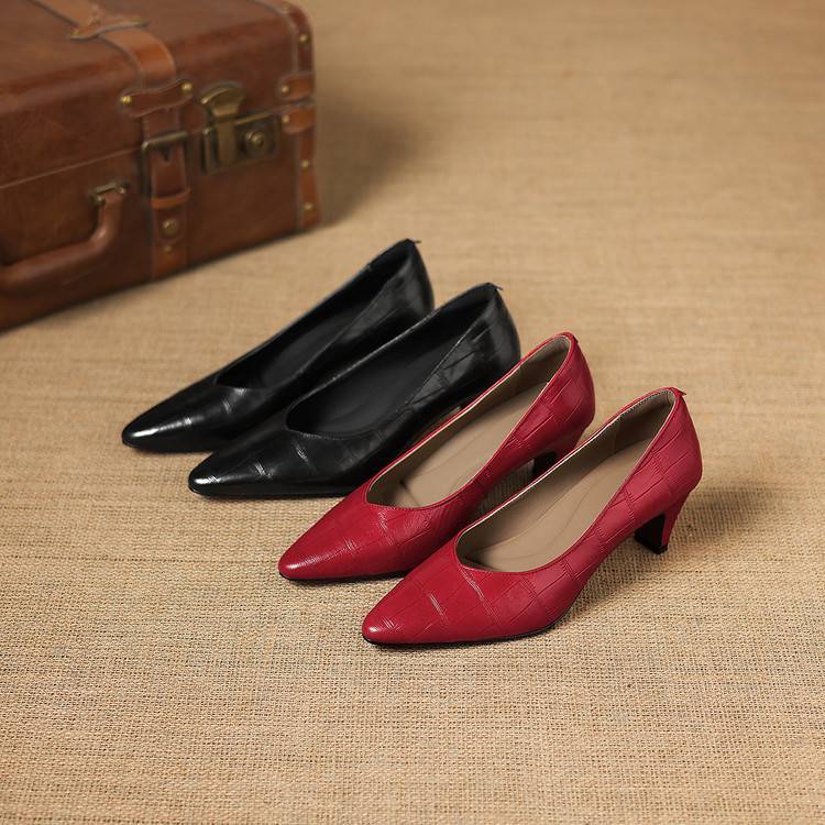 Anna-Berg | Genuine Leather Heels