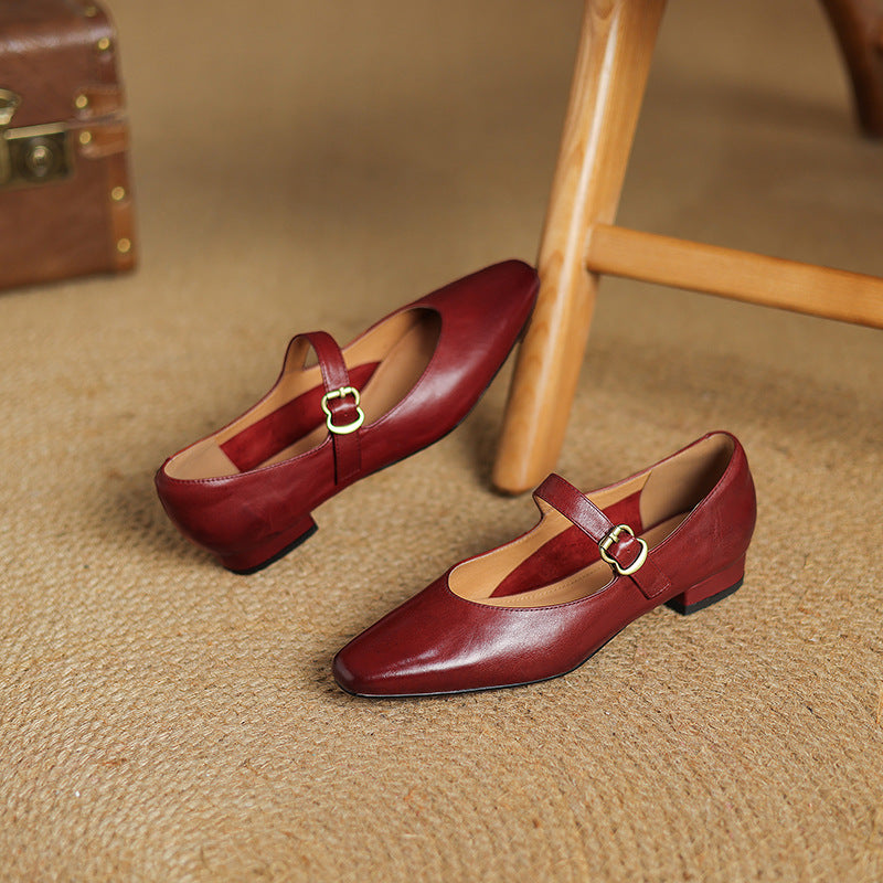 Anna-Berg | Genuine Leather Heels