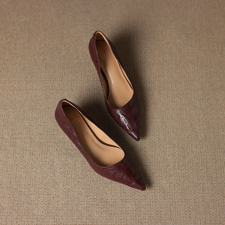 Anna-Berg | Genuine Leather Heels