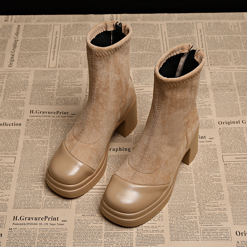Anna-Berg | Leather Ankle Boots