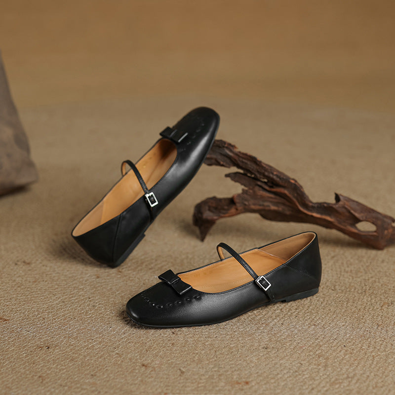 Anna-Berg | Genuine Leather Flats