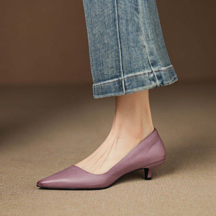 Anna-Berg | Leather Heels