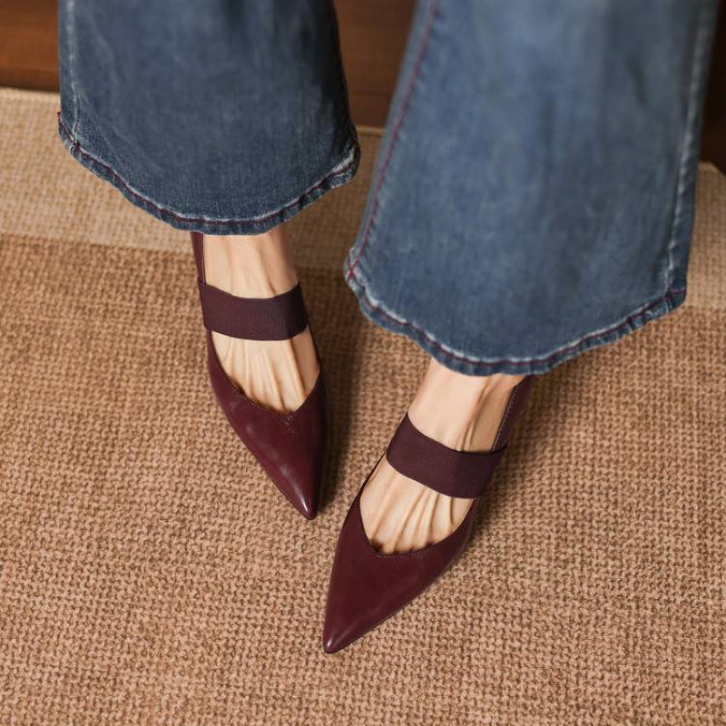 Anna-Berg | Genuine Leather Heels