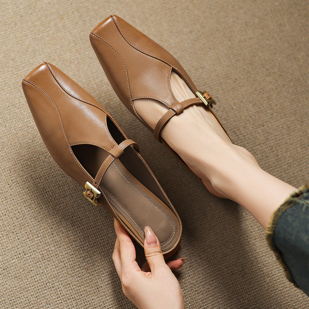 Anna-Berg | Leather Mules
