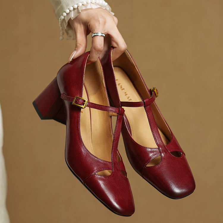 Anna-Berg | Genuine Leather Heels