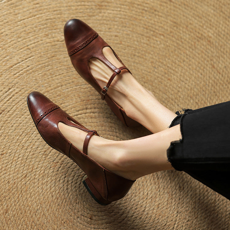 Anna-Berg | Genuine Leather Flats
