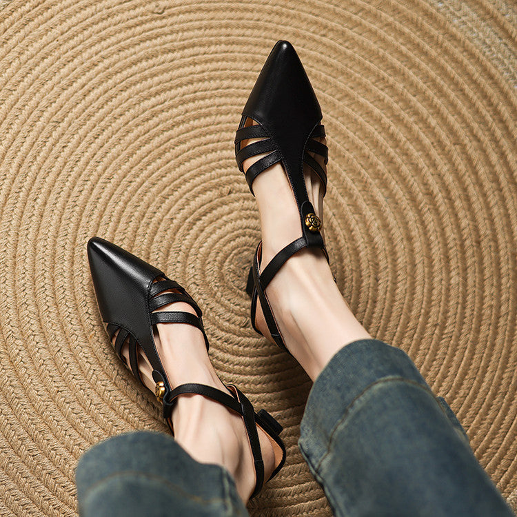 Anna-Berg | Genuine Leather Heels