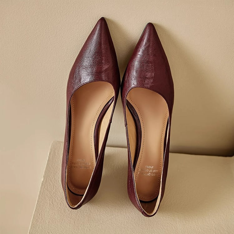 Anna-Berg | Genuine Leather Heels