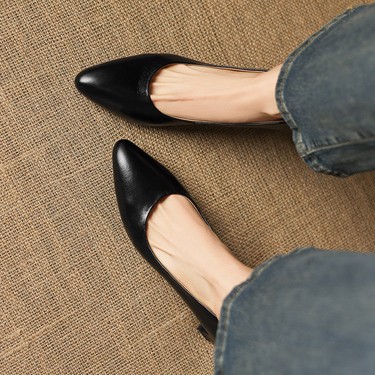 Anna-Berg | Genuine Leather Heels