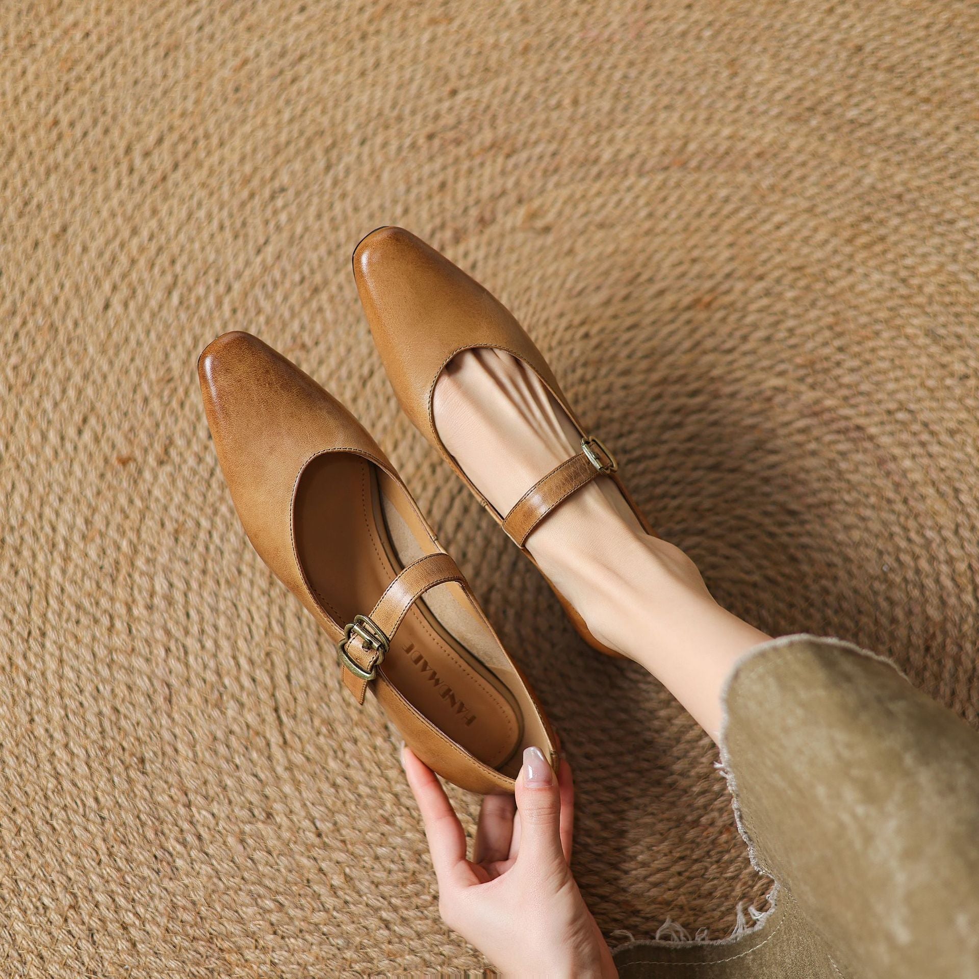 Anna-Berg | Genuine Leather Heels