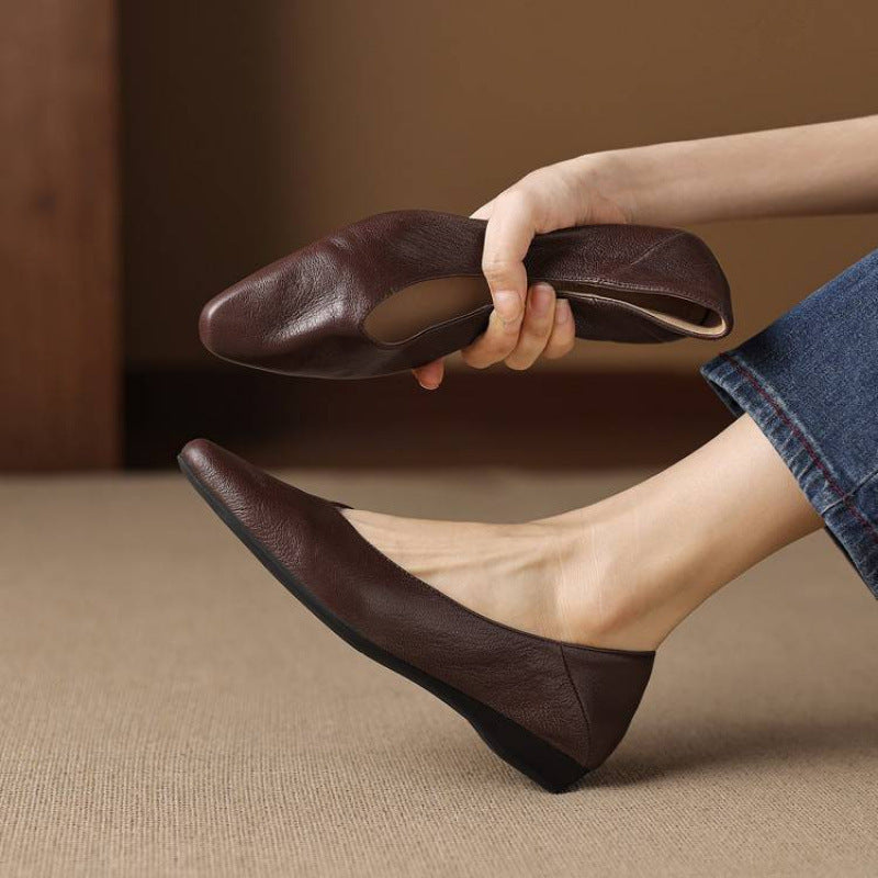 Anna-Berg | Genuine Leather Flats