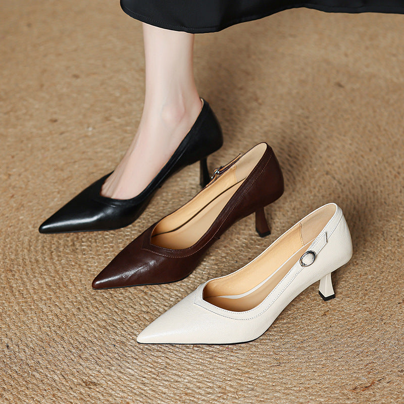 Anna-Berg | Genuine Leather Heels
