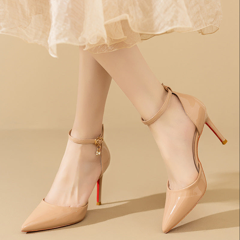 Anna-Berg | Elegant Pointed Toe Heels in Leather