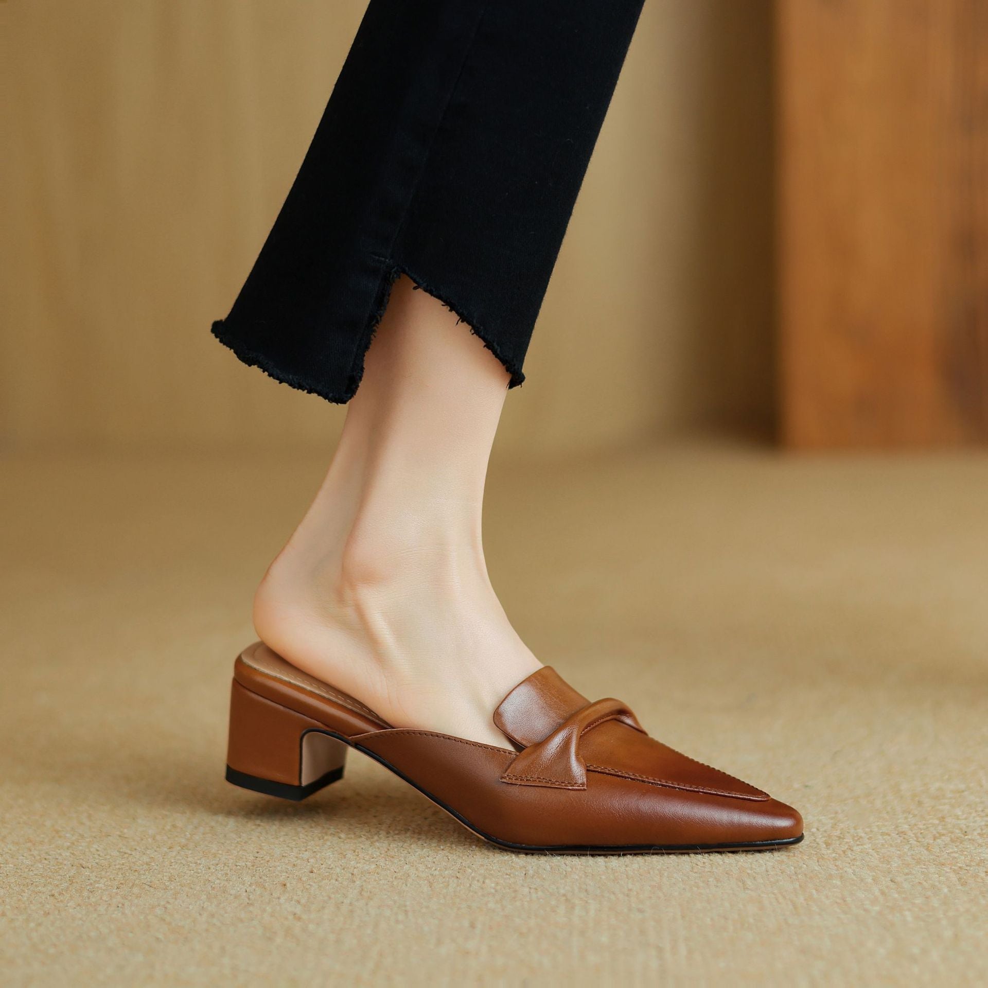 Anna-Berg | Genuine Leather Mules