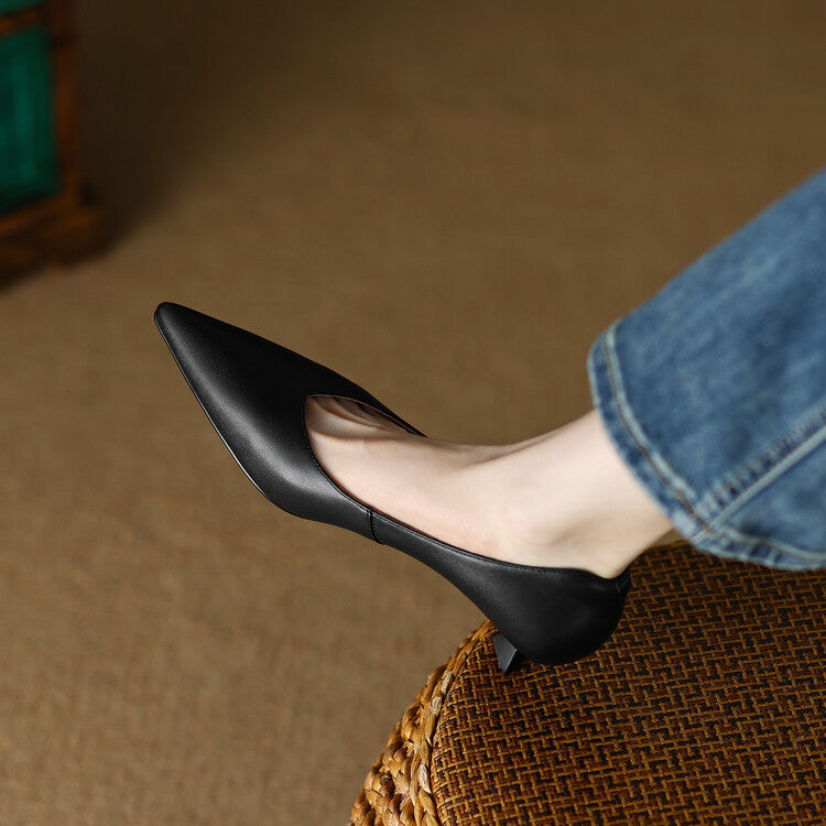 Anna-Berg | Classic Pointed Toe Pumps
