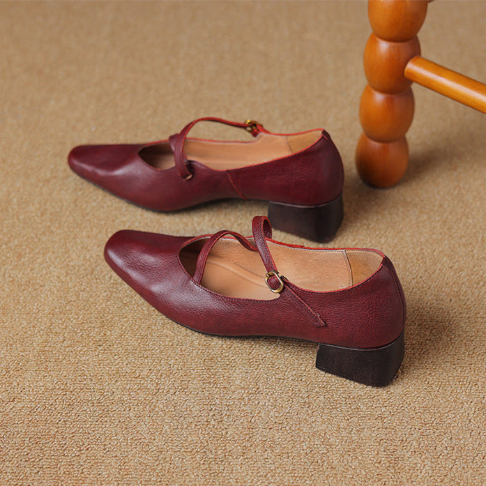 Anna-Berg | Genuine Leather Heels