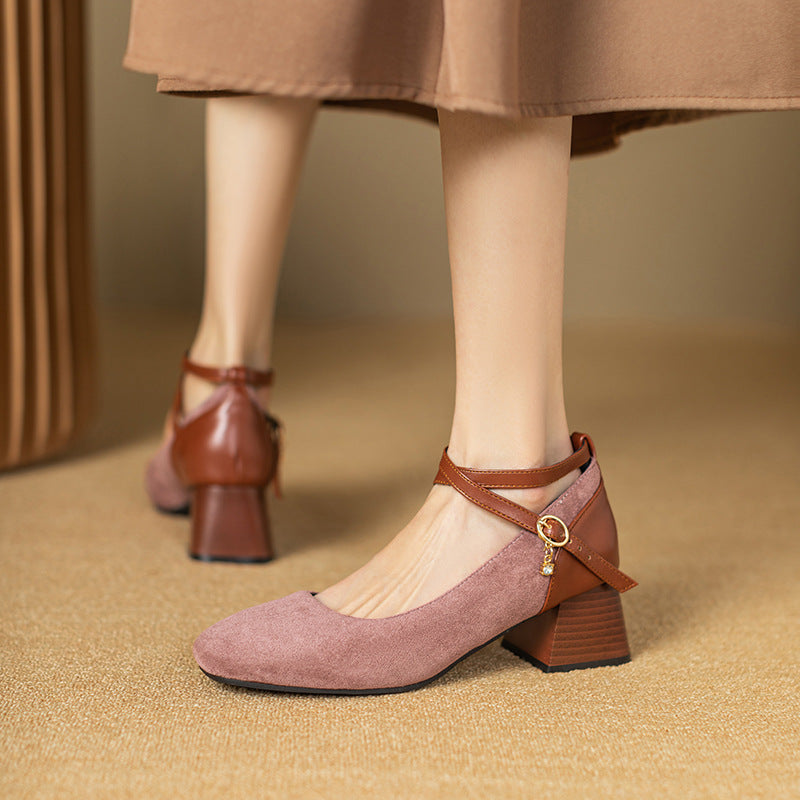Anna-Berg | Suede Heels