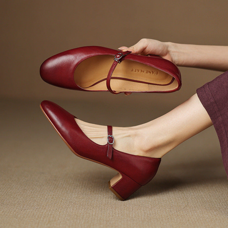 Anna-Berg | Genuine Leather Pumps