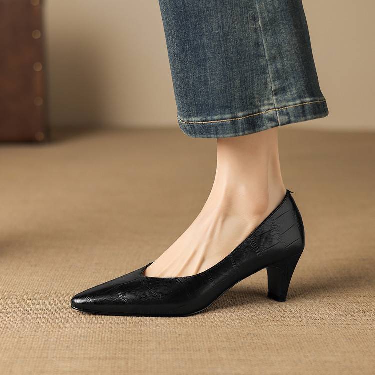 Anna-Berg | Genuine Leather Heels