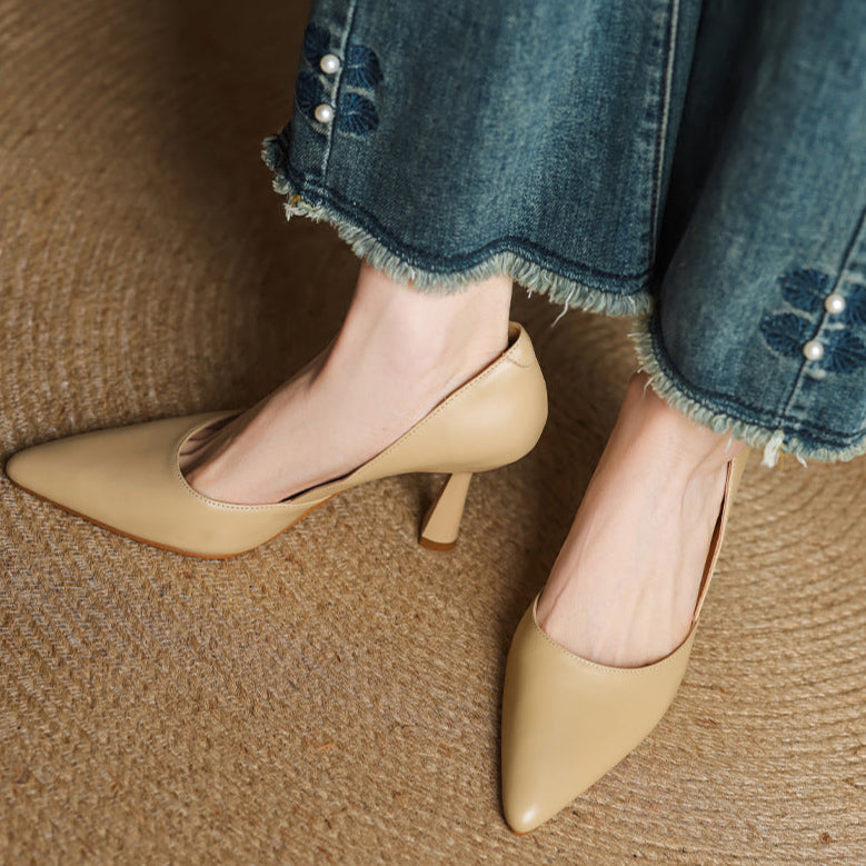 Anna-Berg | Leather Heels