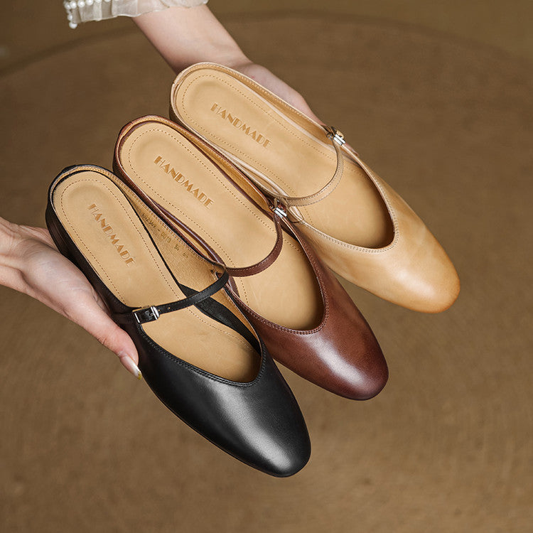Anna-Berg | Genuine Leather Mules