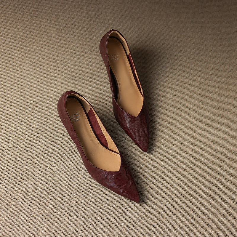 Anna-Berg | Genuine Leather Heels