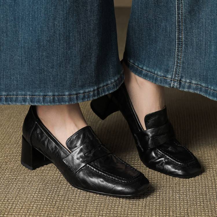 Anna-Berg | Genuine Leather Heels