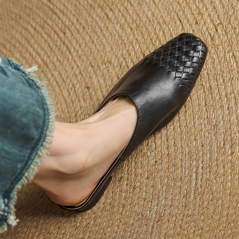 Anna-Berg | Mules + Genuine Leather