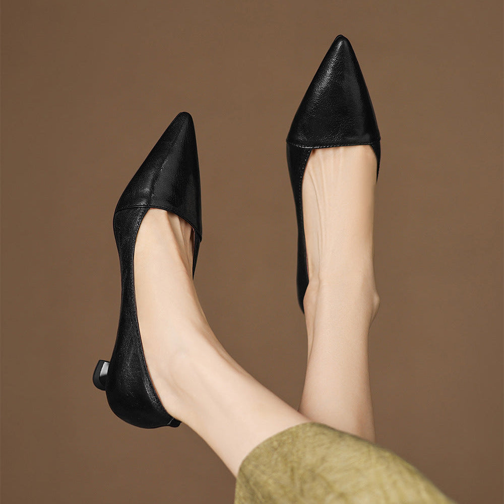 Anna-Berg | Genuine Leather Heels