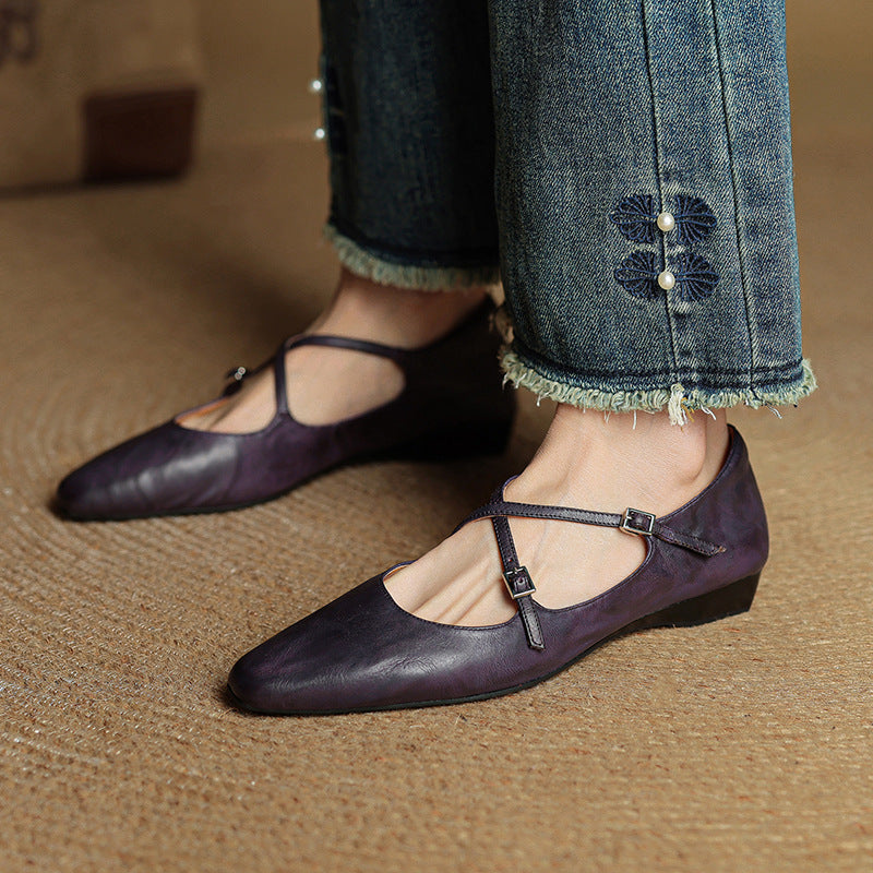 Anna-Berg | Genuine Leather Flats