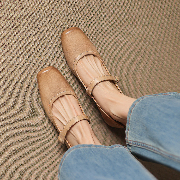 Anna-Berg | Genuine Leather Flats