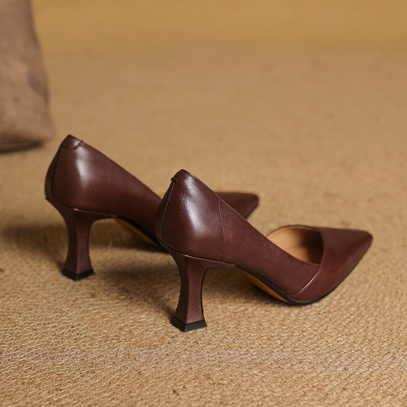 Anna-Berg | Genuine Leather Heels