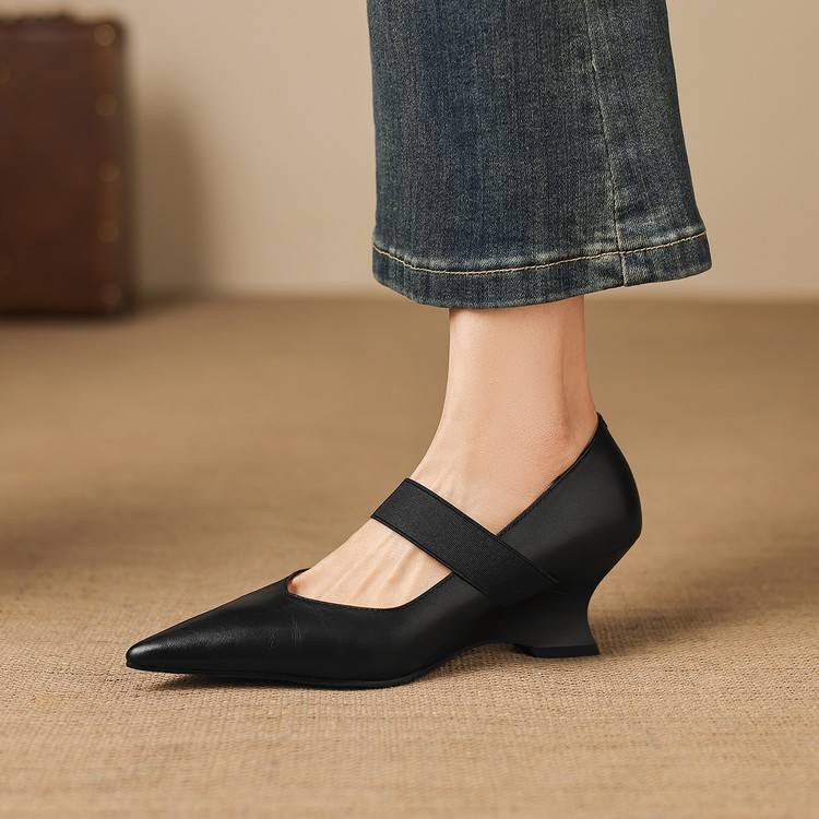 Anna-Berg | Genuine Leather Heels