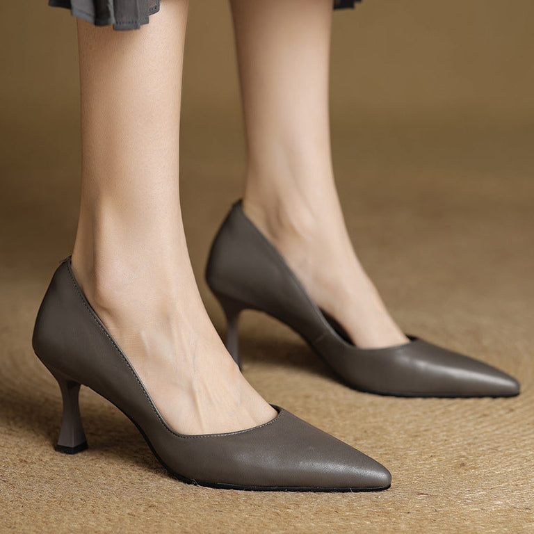 Anna-Berg | Genuine Leather Heels