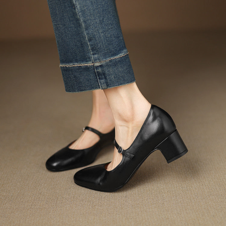Anna-Berg | Genuine Leather Pumps