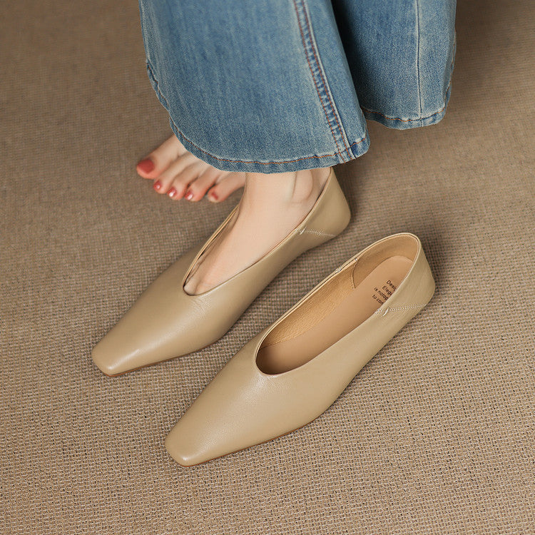 Anna-Berg | Genuine Leather Flats