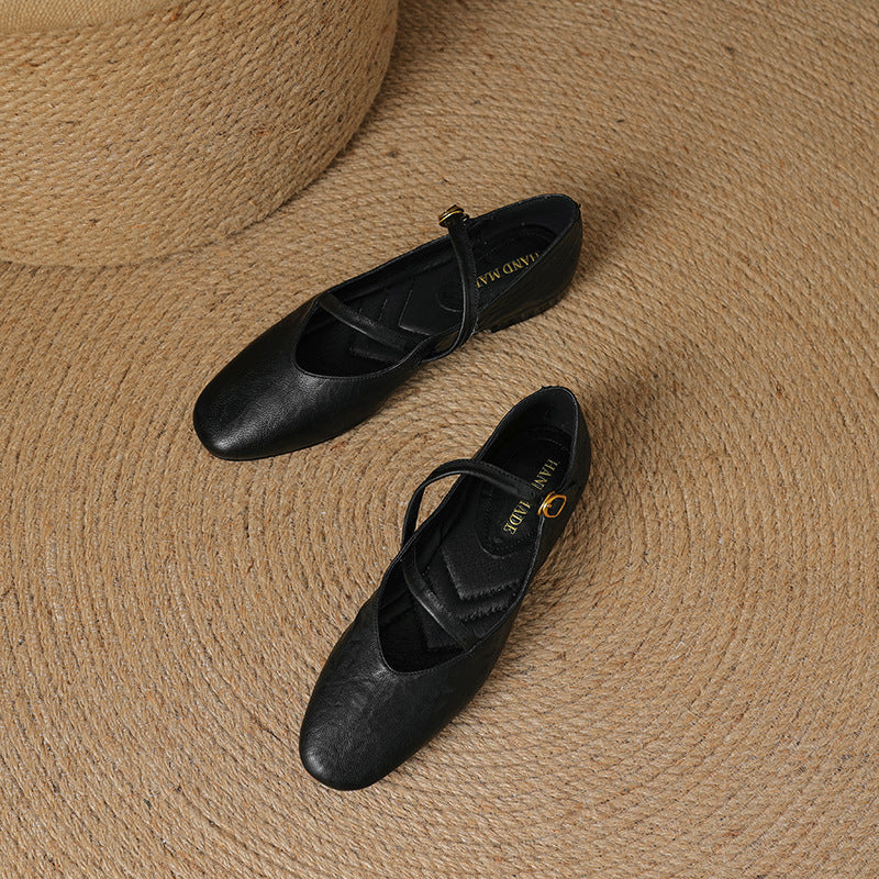 Anna-Berg | Genuine Leather Flats